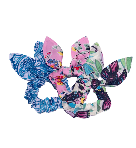 Paper Wings Upcycled Scrunchie - 3Pk