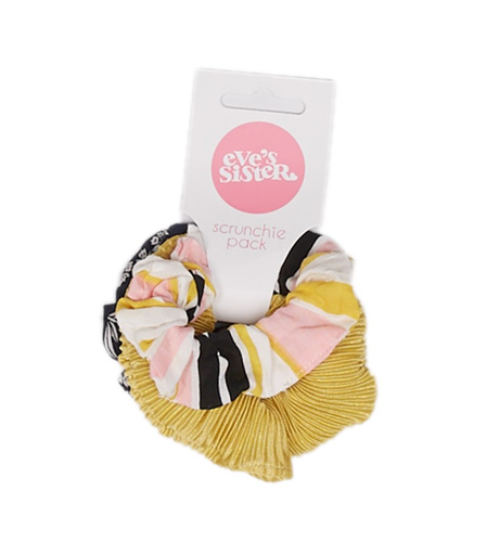 Eve's Sister Scrunchies - 3pk