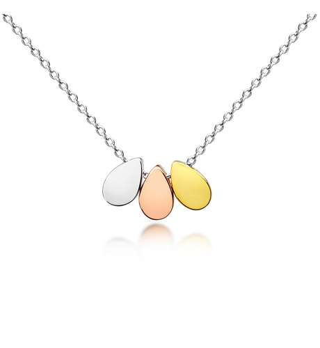 Three Floating Drops Childs Necklace
