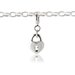 Love Lock Charm - Silver