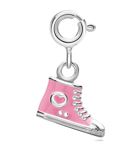 High-Top Shoe Charm - Enamel