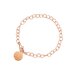 Chain of Hearts Charm Bracelet - Rose Gold