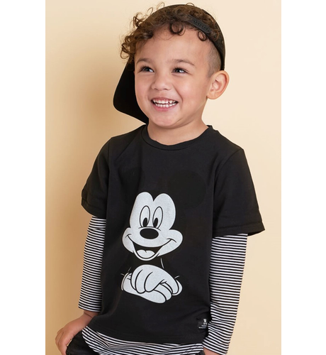 Rock Your Kid Mickey Mouse Tee CLOTHING BOY Boys L S Tees Kids Clothing NZ Shop Online Kid Republic W20 Rock Your Kid D2
