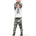 Paper Wings Panel Trackies - Camo