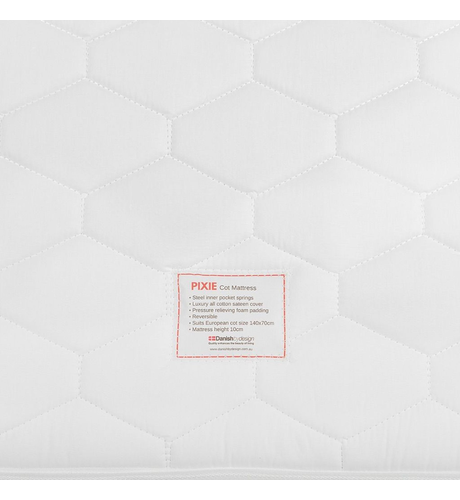Pixie cot best sale mattress