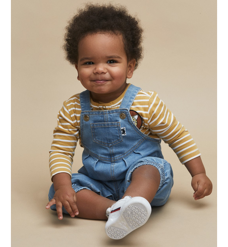 Huxbaby Denim Overalls - CLOTHING-BABY-Baby Tops : Kids Clothing NZ ...