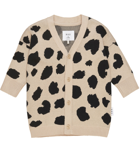 Huxbaby Animal Spot Knit Cardi