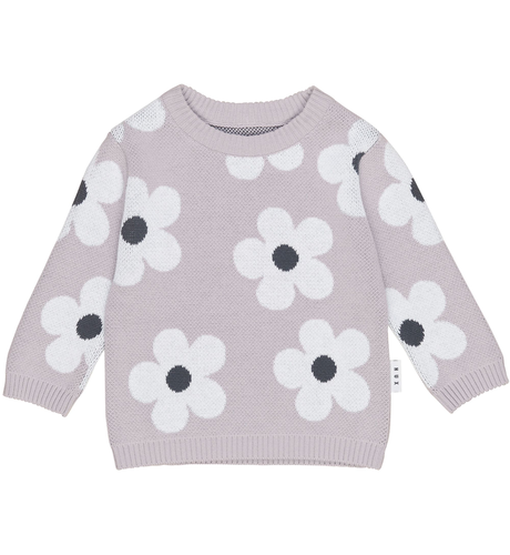 Huxbaby Floral Knit Jumper