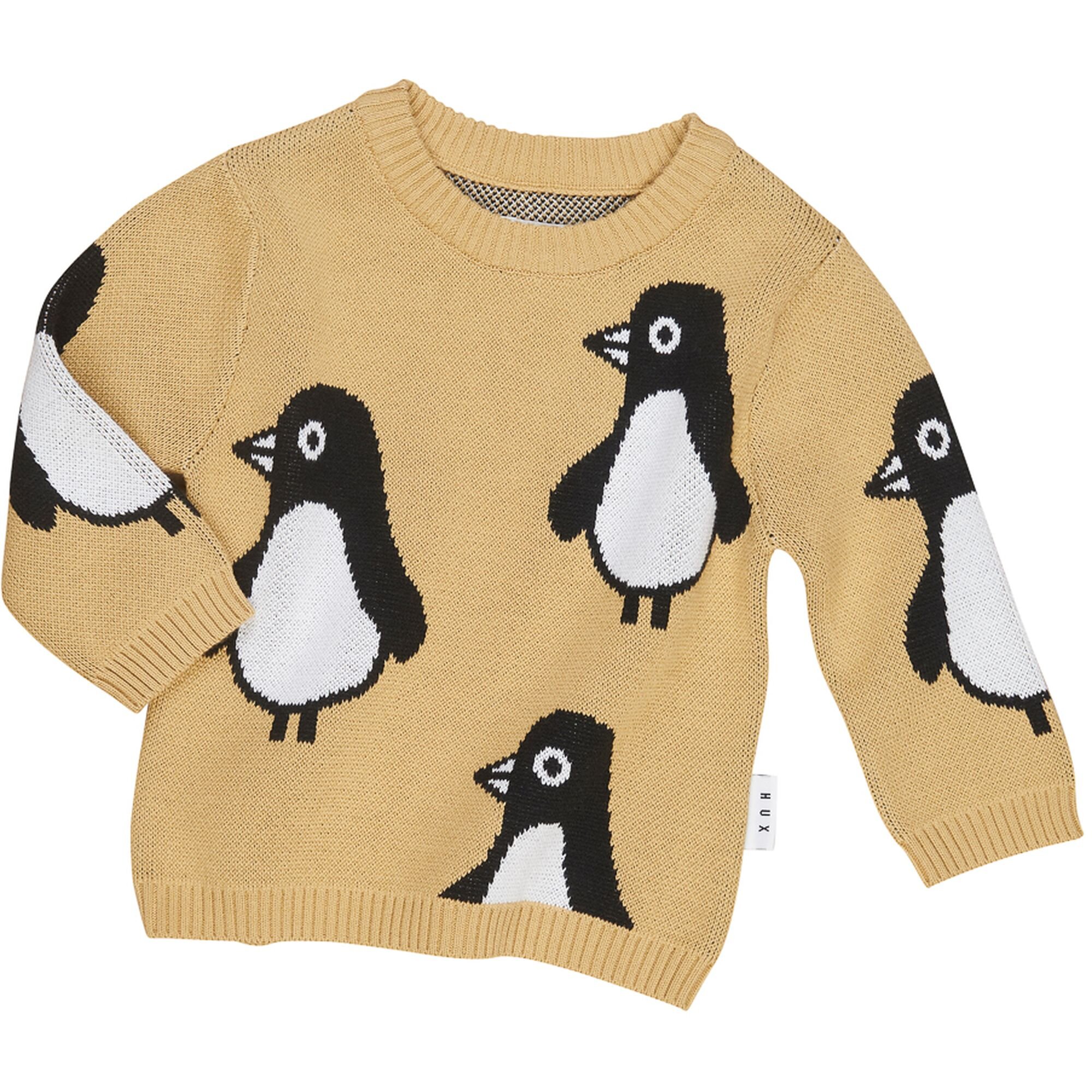 huxbaby penguin knit jumper