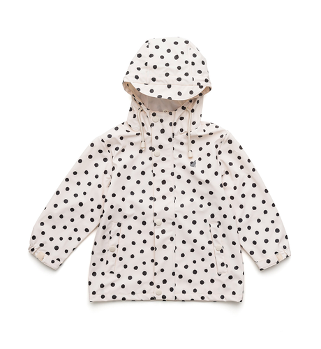 Crywolf Play Jacket - Large Spots - CLOTHING-RAINWEAR : Kids Clothing ...