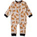 Minti Baby Friendly Cheetahs Furry Zippy Suit - Grey Marle