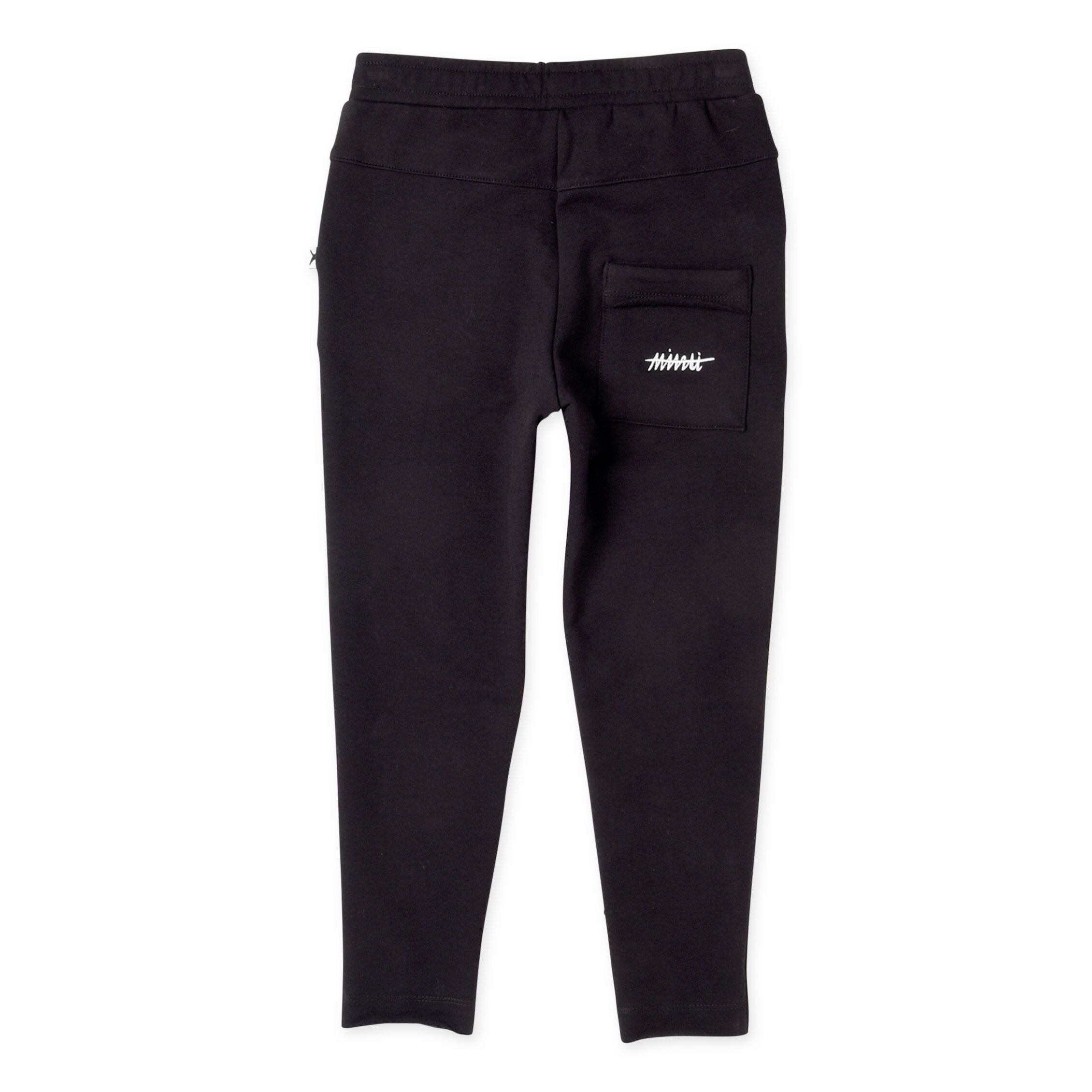 Minti Furry Wide Leg Trackies - Black main image 1