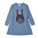Minti Sleepy Bunny Dress - Muted Blue