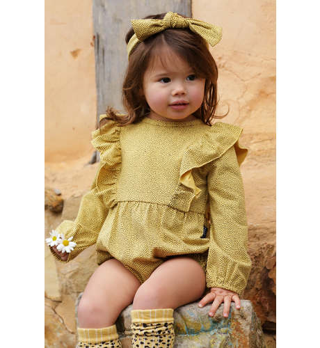 Kapow Speckle Balloon Romper