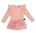 Kapow Dusty Rose Rib Baby Tutu