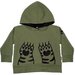 Band of Boys Organic Baby Paws A-Line Hood Crew - Green