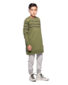 Band of Boys Band of Stripes Classic Crew - Green