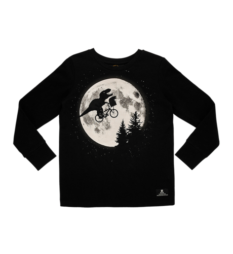 Rock Your Kid ET-Rex T-Shirt - Black