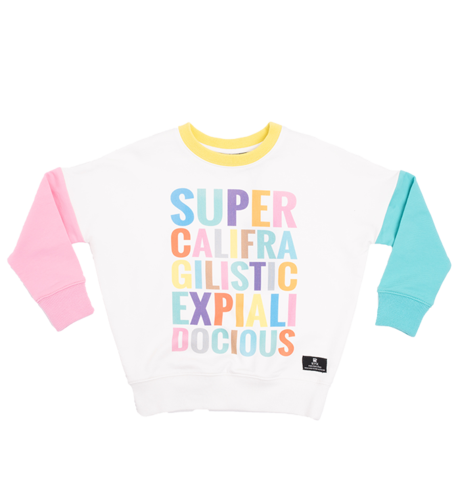 Rock Your Kid Supercali Sweatshirt