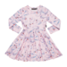 Rock Your Kid Swans Waisted Dress - Pink