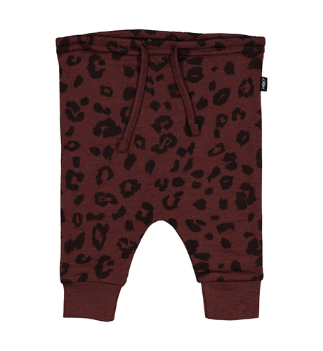 LFOH Asher Dropcrotch Pants - Mulberry Cheetah