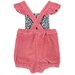 Milky Cord Playsuit - Rose Cord