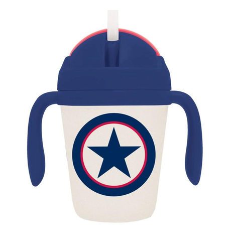 Penny Scallan Bamboo Sippy Cup - Navy Star