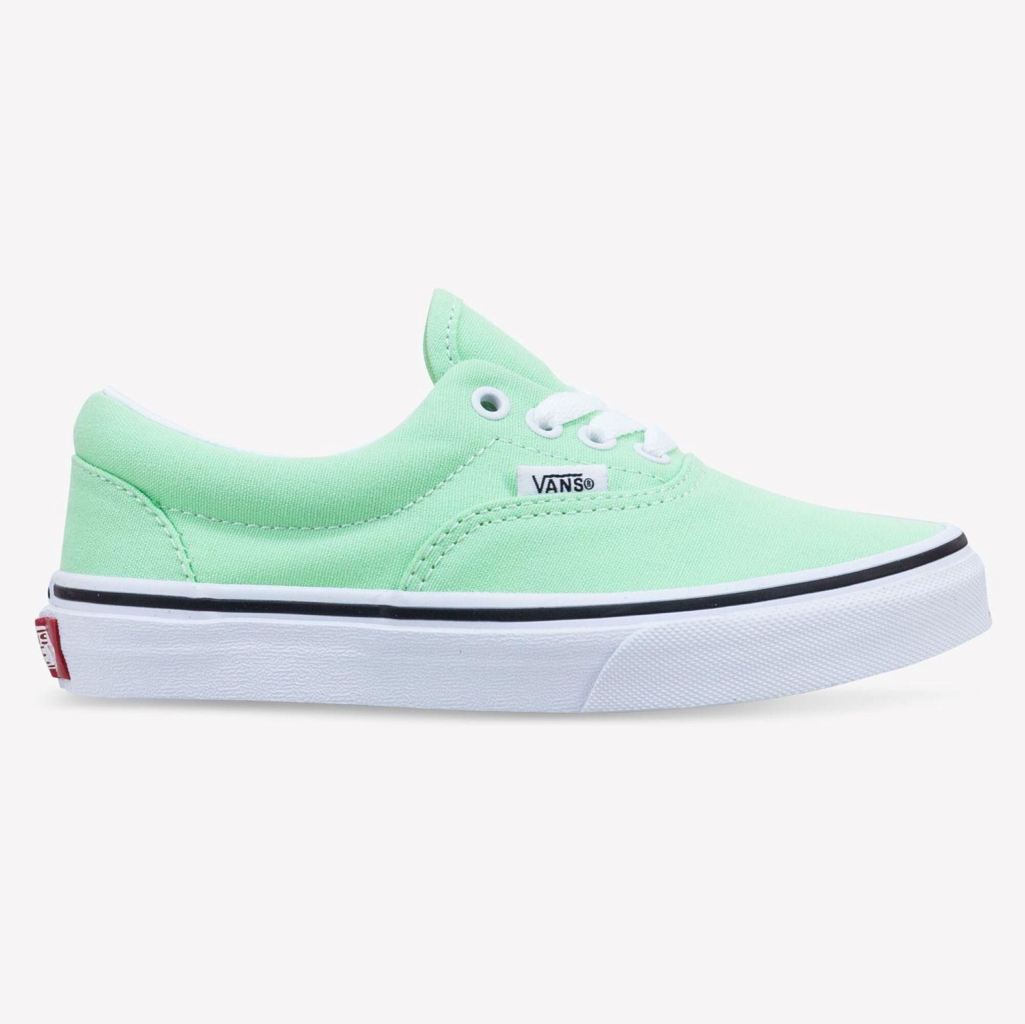 Vans Era Green Ash/True White - FOOTWEAR-Girl : Kids Clothing NZ : Shop ...