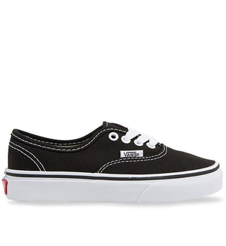 Vans Kids Authentic Black/True White