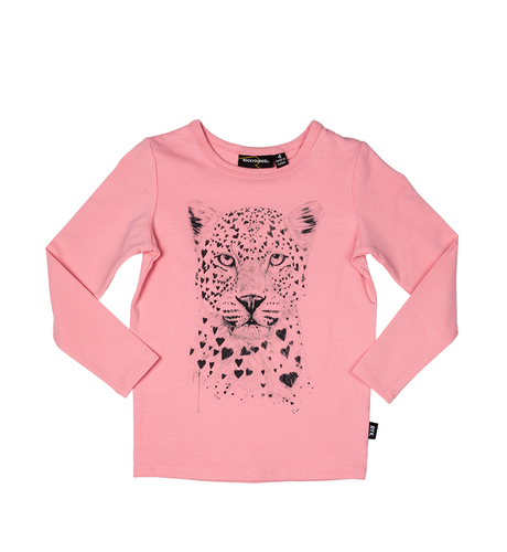 Rock Your Kid Leopard Love Ls T-Shirt