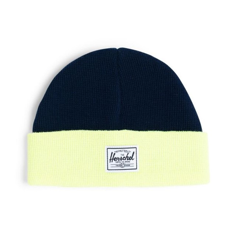 Herschel Baby Beanie - Peacoat/Highlight