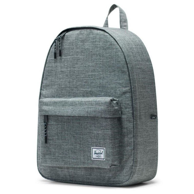 herschel classic backpack raven crosshatch