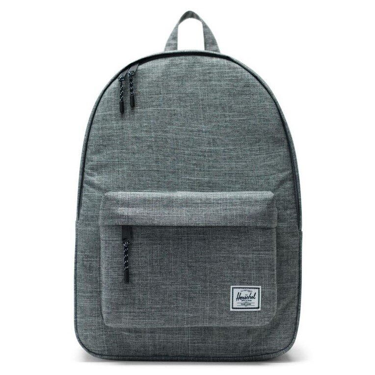 herschel classic backpack raven crosshatch