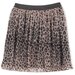 Milky Pleat Skirt - Animal Print