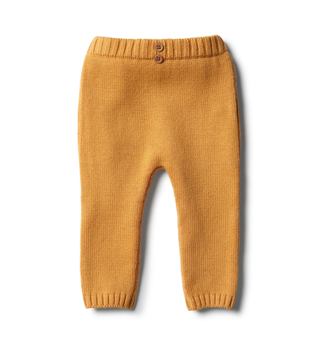 Wilson & Frenchy Golden Apricot Knitted Legging