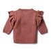 Wilson & Frenchy Chilli Marle Knitted Ruffle Jumper