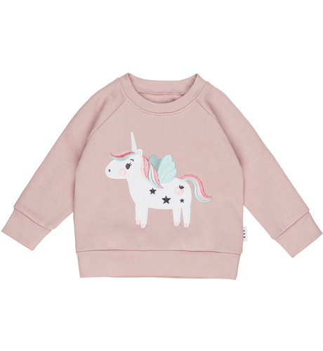 Huxbaby Unicorn Sweatshirt - Blush