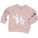 Huxbaby Unicorn Sweatshirt - Blush