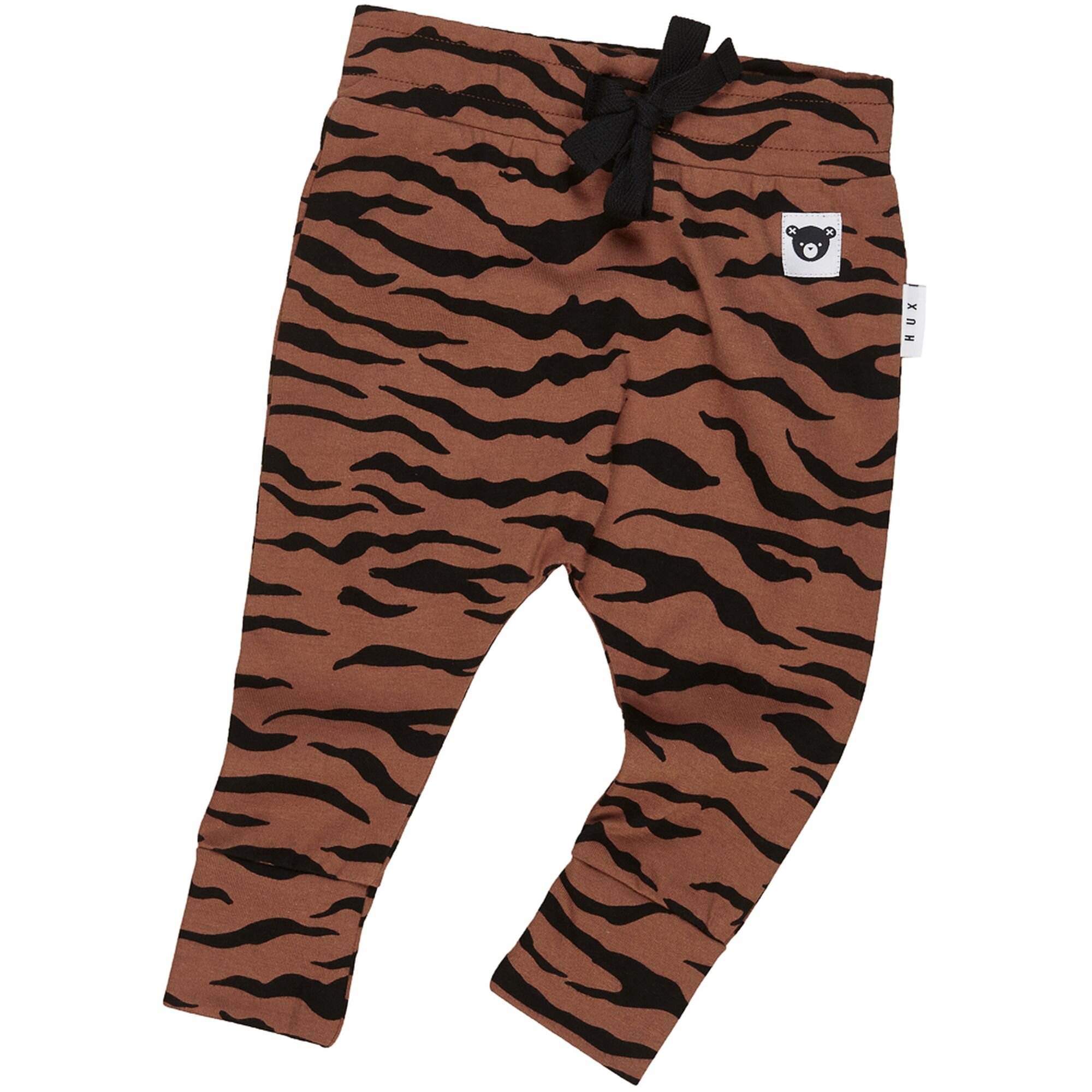 DROP CROTCH SLIM LEG PANT TIGER TRAP