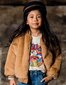 Rock Your Kid Tan Fur Jacket