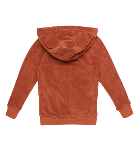 Rock Your Kid Rust Terry Towelling Hoodie - SHOP BY BRAND-Rock Your Kid ...