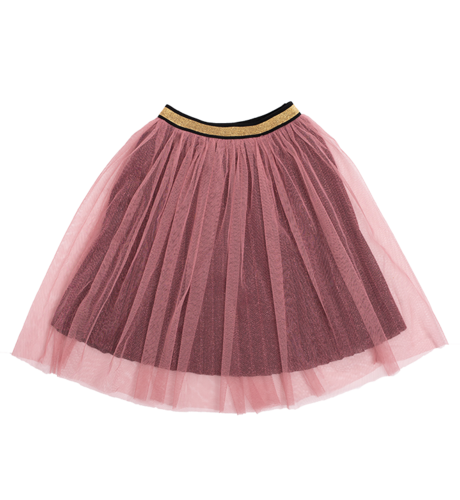 Rock Your Kid Metallic Pink Shimmer Skirt