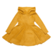 Rock Your Kid Mustard Hooded Waisted Dress