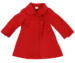 Korango Girls Winter Overcoat Red