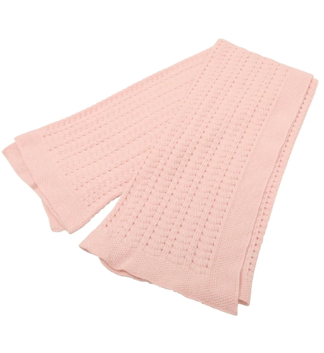 Korango Wool Blend Blanket Pink