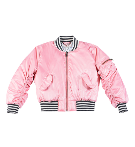 Paper Wings Bomber Jacket - Pink - SHOP BY BRAND-Paper Wings : Kids ...