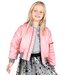 Paper Wings Bomber Jacket - Pink