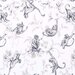 Toshi Wrap Knit Print - Monkeys