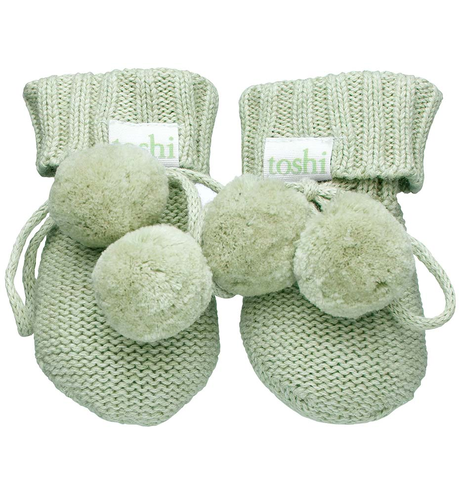 Toshi Organic Booties Marley - Sage