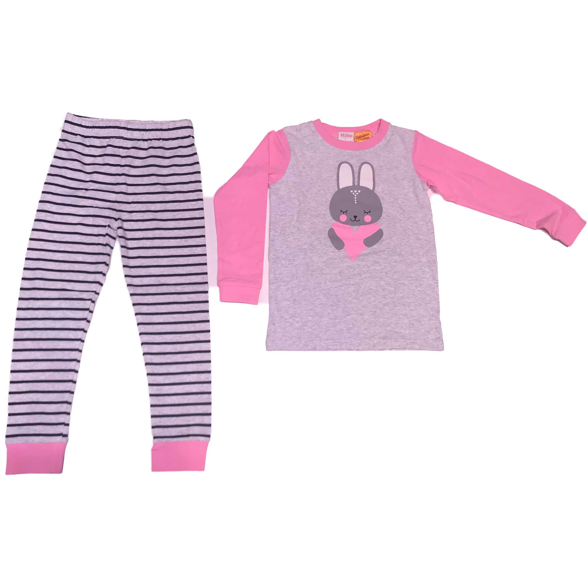 Milky Bunny PJ CLOTHINGSLEEPWEAR Kids Clothing NZ Shop Online